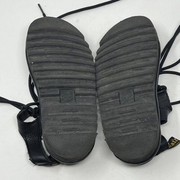 Women's Black Platform Sandals - Picture 8 of 10